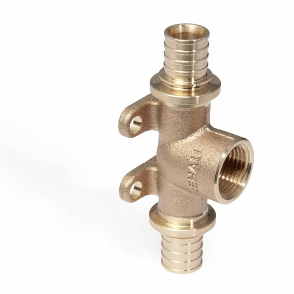 REHAU Тройник настенный с внутренней резьбой 20-Rp1/2-20 RX+