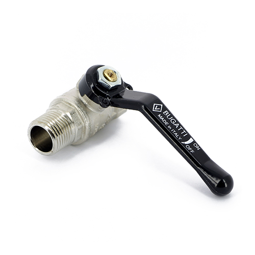 Кран шаровой Bugatti ARIZONA 605 1 1/2 НВ стандартнопроходной (рычаг алюминий)