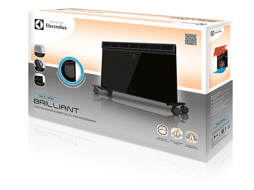 Конвектор электрический Electrolux ECH/B-1000 E (Brilliant)