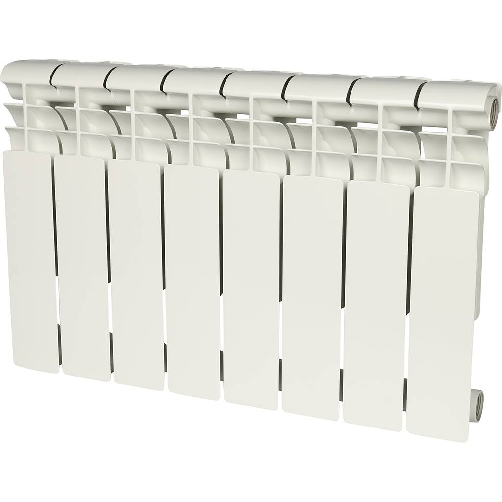 Радиатор алюминиевый ROMMER Profi 350 (AL350-80-80-080) 350 мм 8 секций