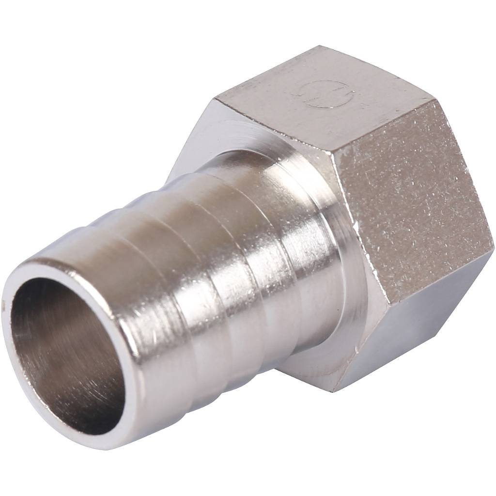 Штуцер STOUT 1/2"х18 ВР (никелированный)