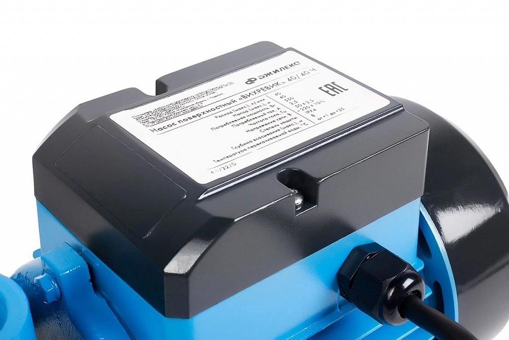 Поверхностный насос Джилекс ВИХРЕВИК 40/40 Ч