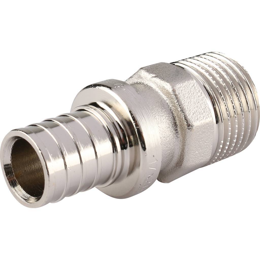 REHAU RAUTHERM S Переходник с наружной резьбой 17-R 1/2