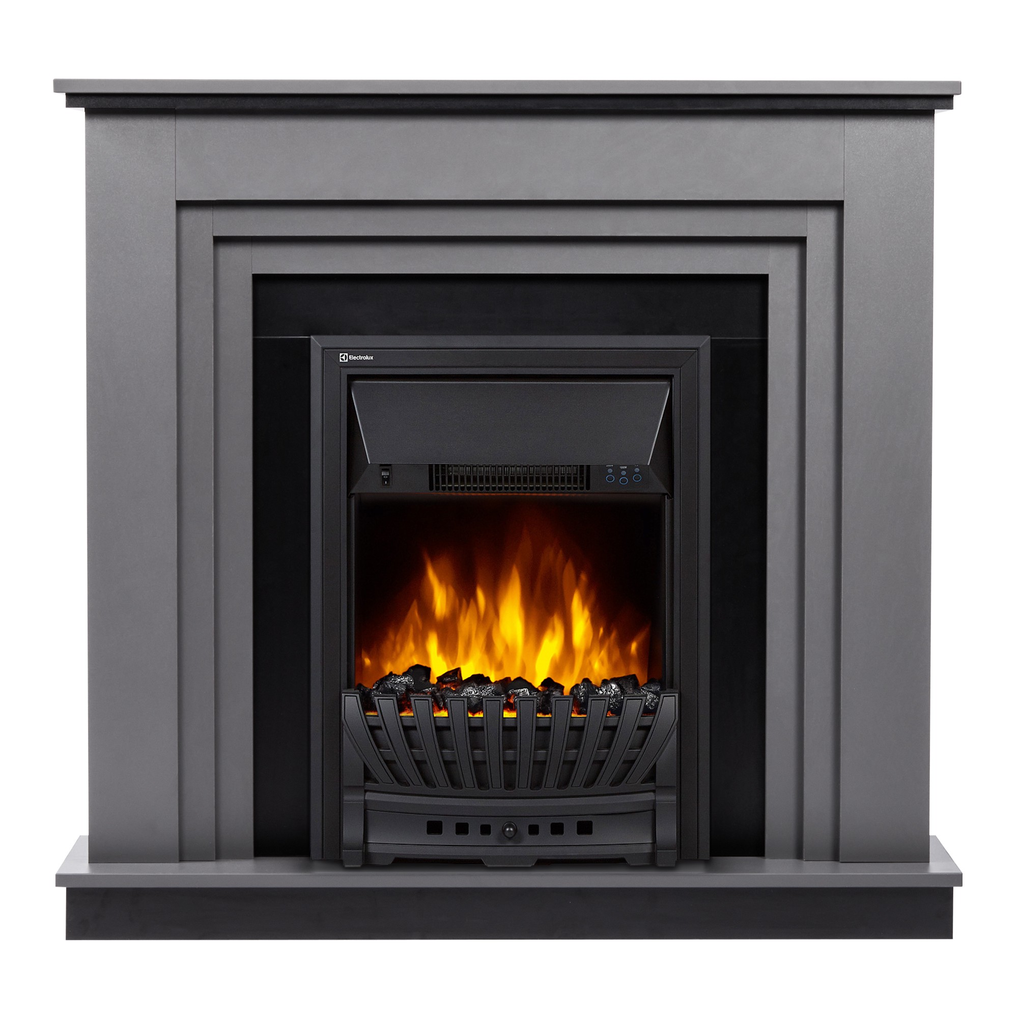 Каминокомплект Electrolux Classic EFP/P-1020LS с порталом Grado Classic (графит, черный)