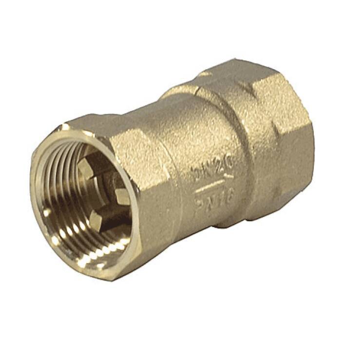 Обратный клапан Пензапромарматура КОП Ду25 Ру16 ВР 1" осевой, диск латунь 002031000