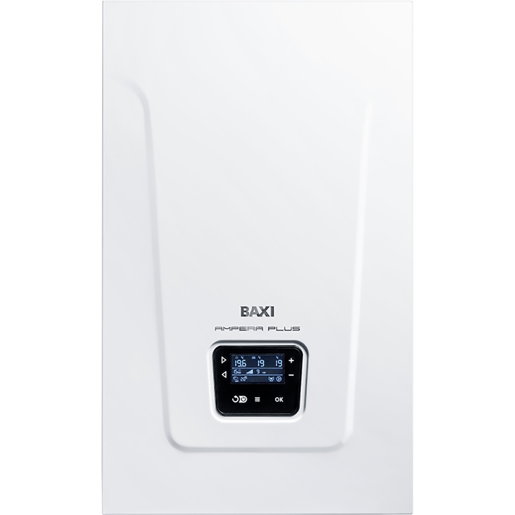 Настенный электрический котел Baxi Ampera Plus 18 (18 кВт, одноконтурный)