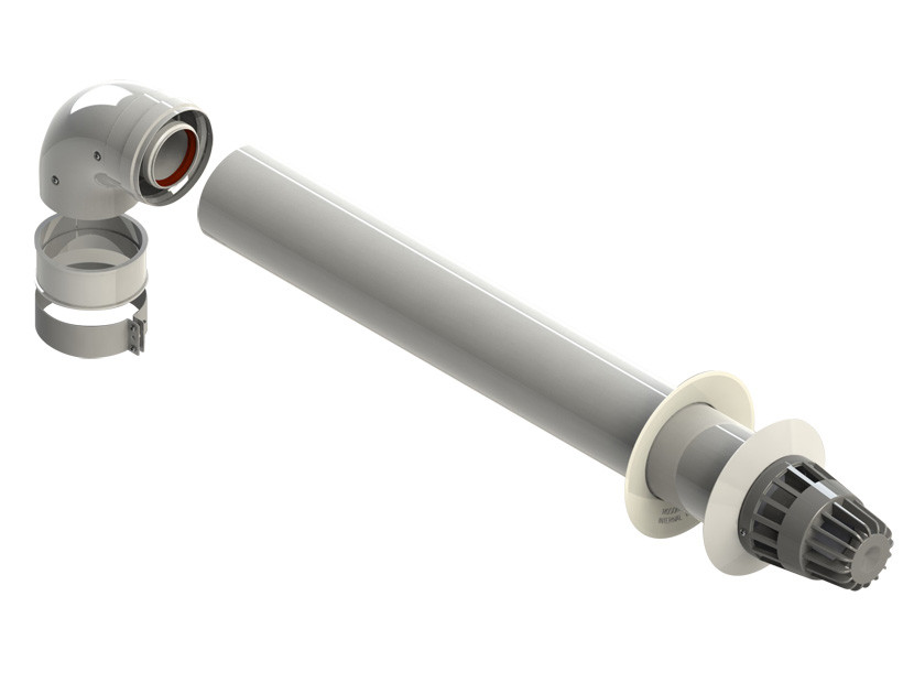 Комплект коаксиального дымохода Fondital 60/100  L=1 м