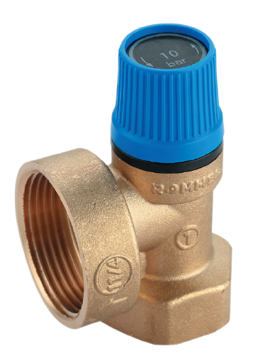 Предохранительный клапан ROMMER 6 бар 3/4"x1" для систем водоснабжения