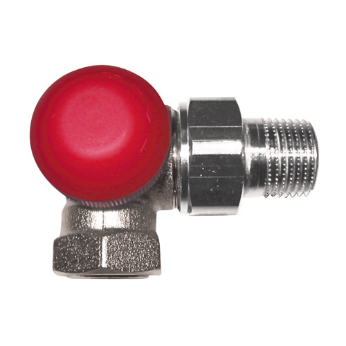 Клапан термостатический HERZ TS-90-V 1/2" трехосевой “АВ” левый