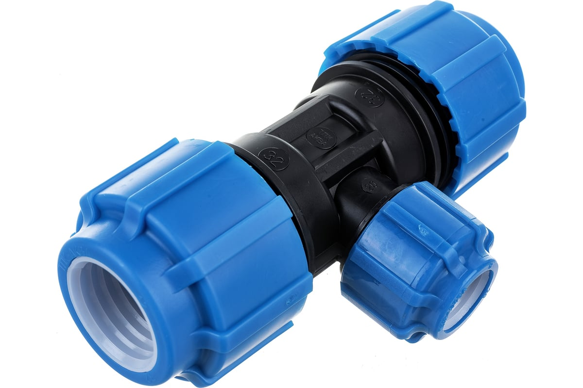 Тройник компрессионный переходной ТПК-АКВА ПЭ Дн32х20