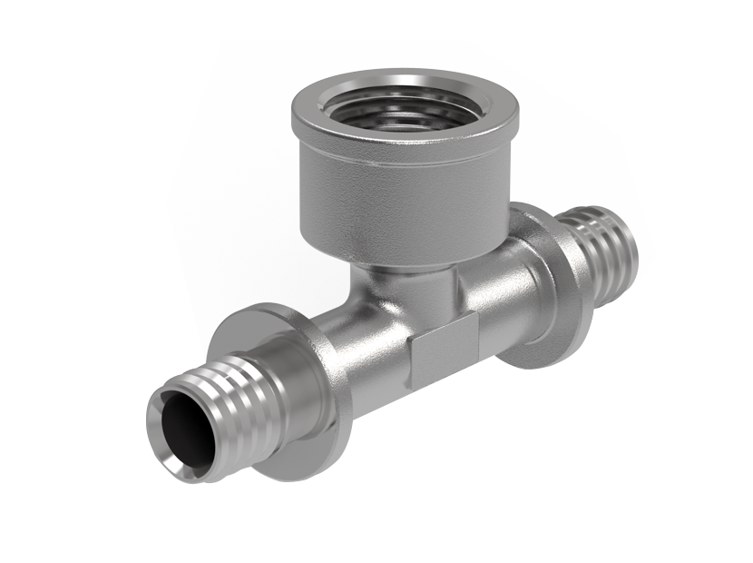 Тройник Royal Thermo AXIOpress 16х1/2"х16 с внутренней резьбой