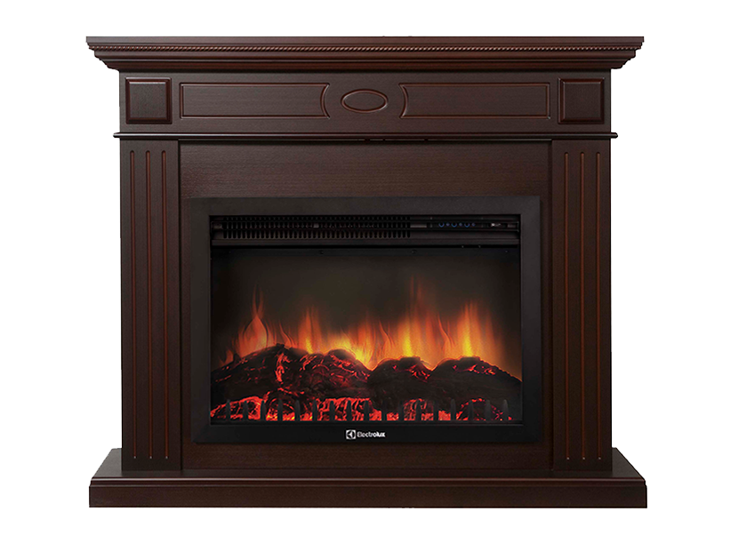 Портал Firelight Bianco 25 (шпон темный дуб)