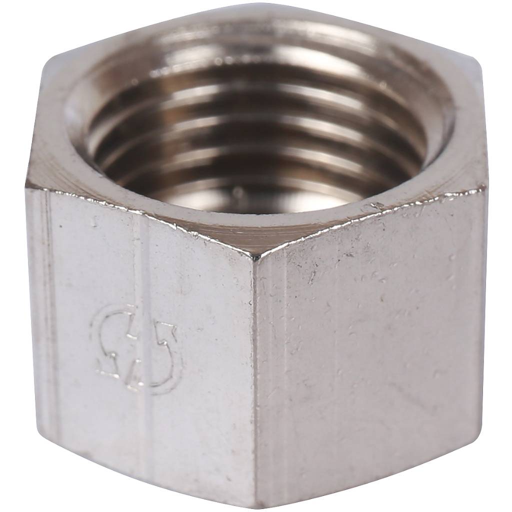 Заглушка STOUT 1/4" ВР (никелированная)