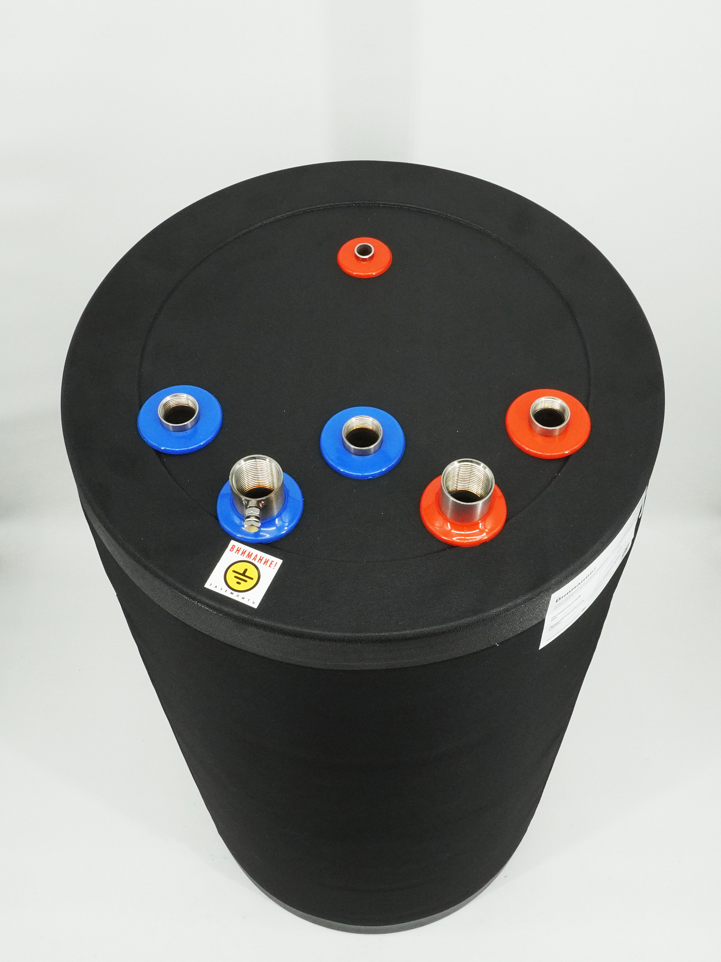 Бойлер косвенного нагрева универсальный ELSEN 100 л, нержавеющая сталь AISI 304