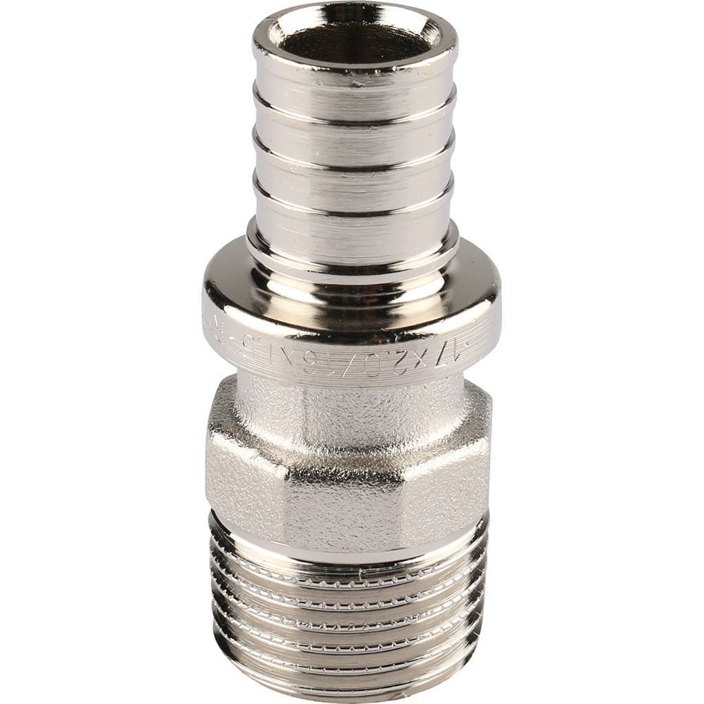 REHAU RAUTHERM S Переходник с наружной резьбой 17-R 1/2