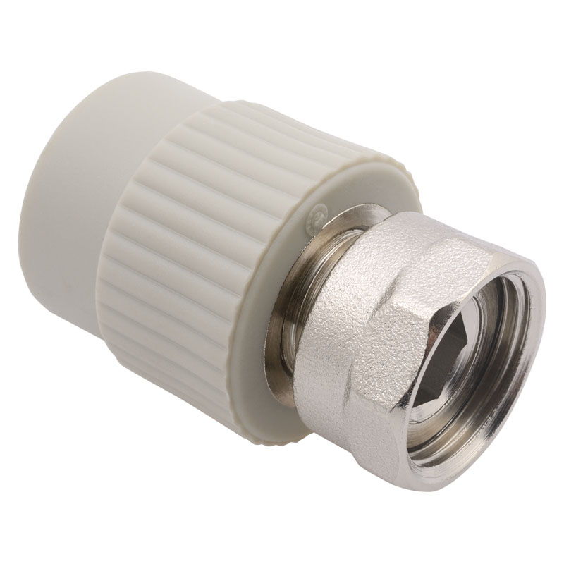 Муфта FV-PLAST 25х3/4 с металлической резьбой с накидной гайкой (сварка-В)