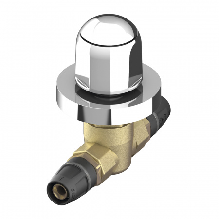 Кран шаровой TECE TECElogo 20 скрытого монтажа с рукояткой