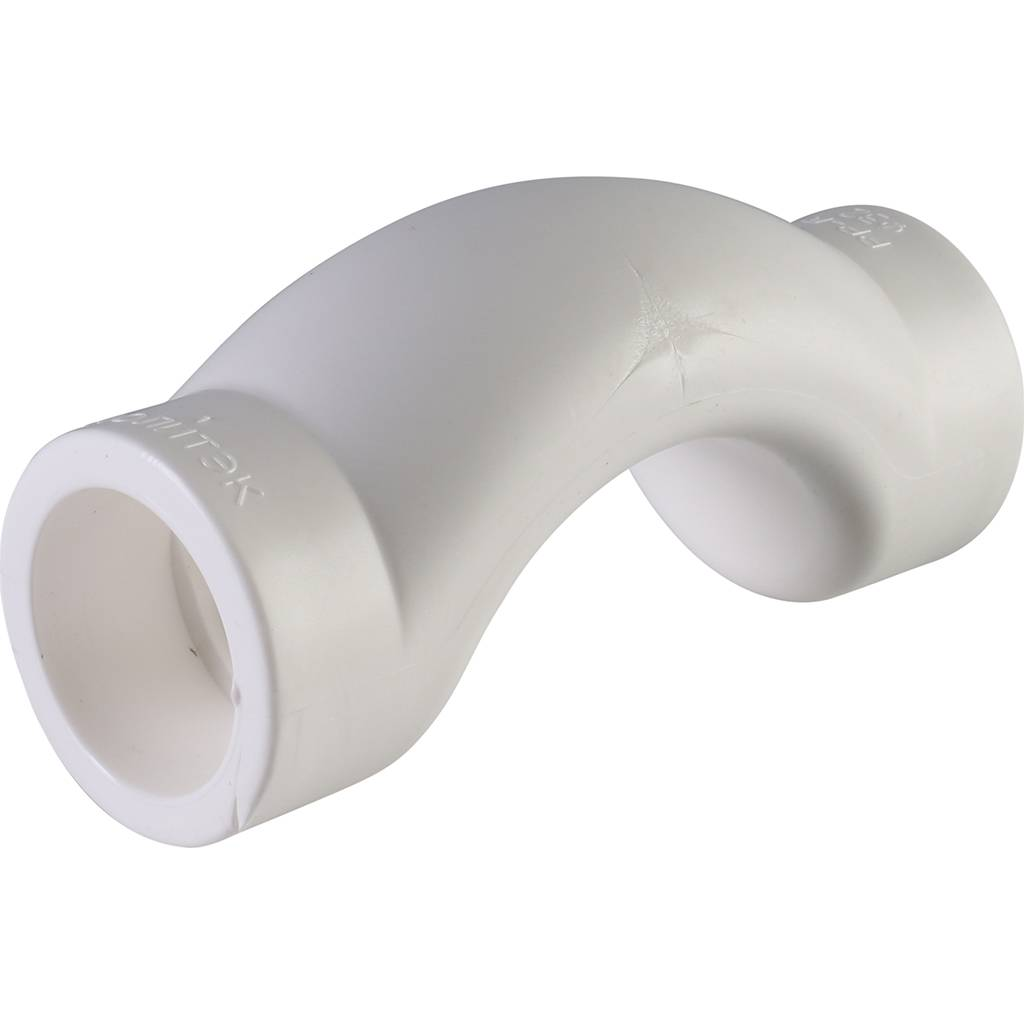 Обвод раструбный Политэк 32 для полипропиленовых труб (сварка) белый