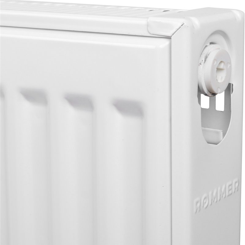 Стальной панельный радиатор ROMMER Ventil 11/300/2100 подключение нижнее правое