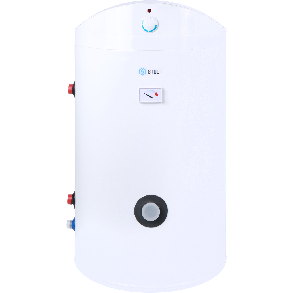 Накопительный косвенный водонагреватель с двумя теплообменниками STOUT SWH-1110-200300