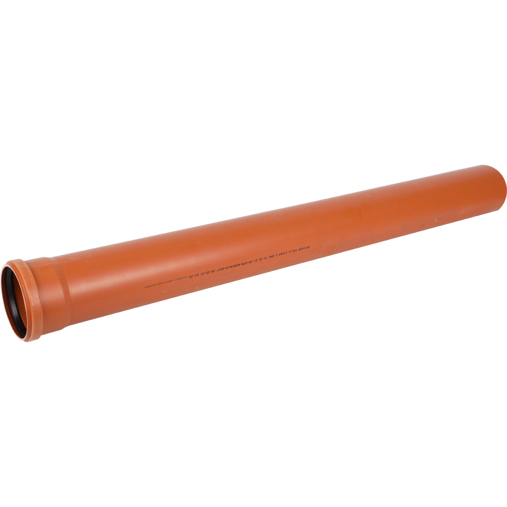 Труба канализационная Sinikon НПВХ 110 х 1000 мм