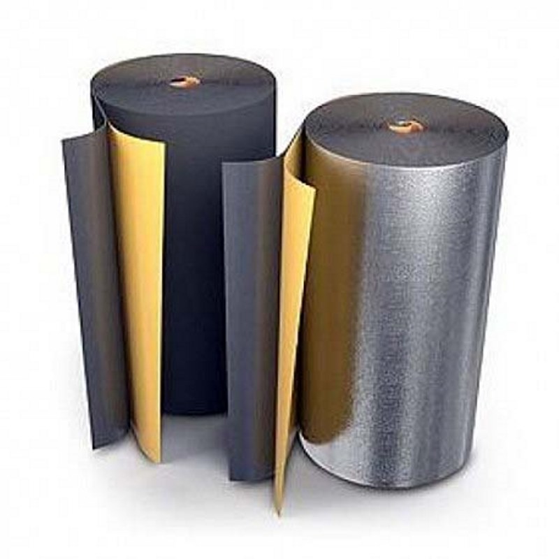 Рулон теплоизоляционный Energoflex BLACK STAR DUCT AL 10мм х 1м х 10м с покрытием алюминиевой фольго