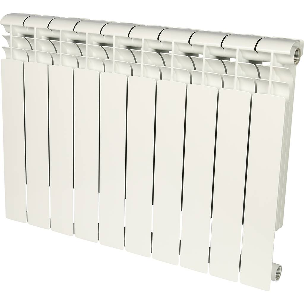 Радиатор алюминиевый ROMMER Profi 500 (AL500-80-80-100) 500 мм 10 секций