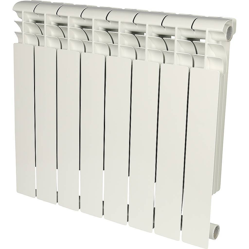Радиатор алюминиевый ROMMER Profi 500 (AL500-80-80-100) 500 мм 8 секций