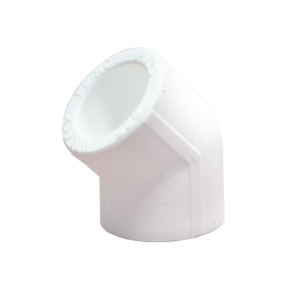 Угольник 45° VALFEX PP-R Dn32 (белый)