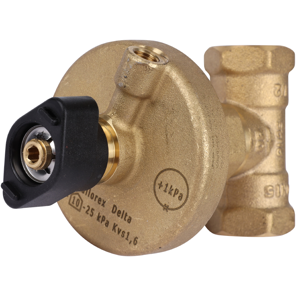 Клапан балансировочный BROEN DP DN 20 PN 25 перепад 0,2-0,4 бар автомат резьбовой 44550030-021003