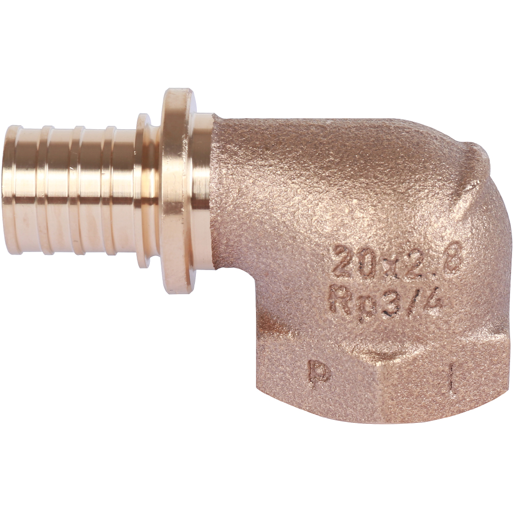 REHAU RAUTITAN Угольник-переходник с внутренней резьбой 20-Rp 3/4 RX+