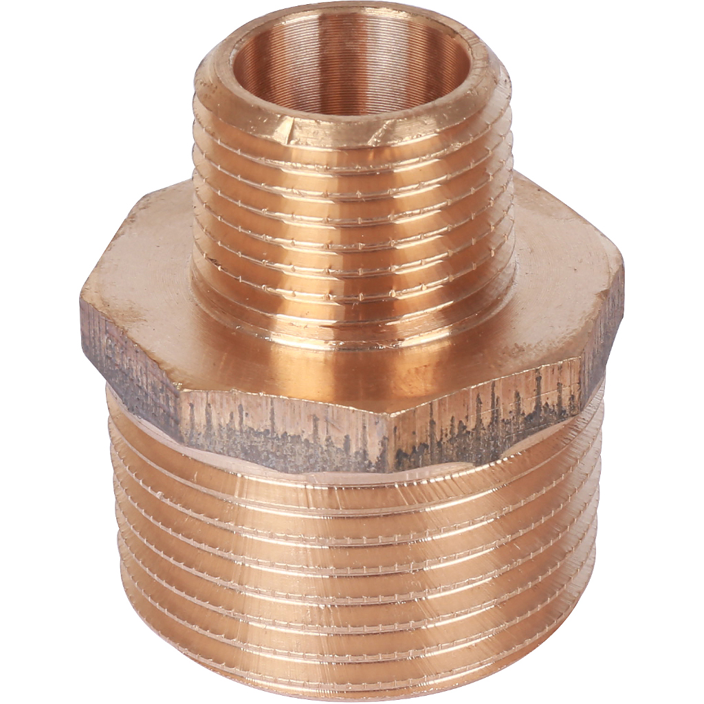 Viega 3245 Ниппель переходной НН, 1х1/2, бронза