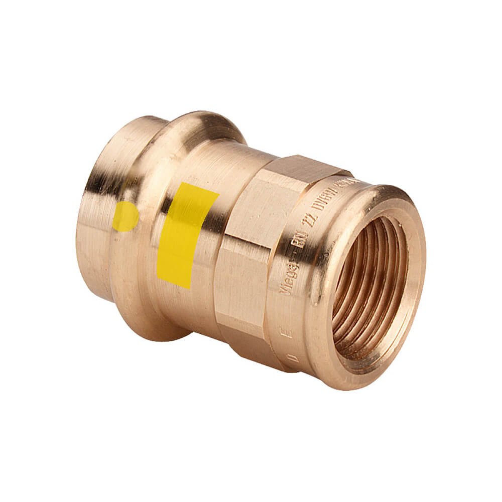 Переход BP Viega Profipress G с SC-Contur 22x1/2" бронза модель 2612