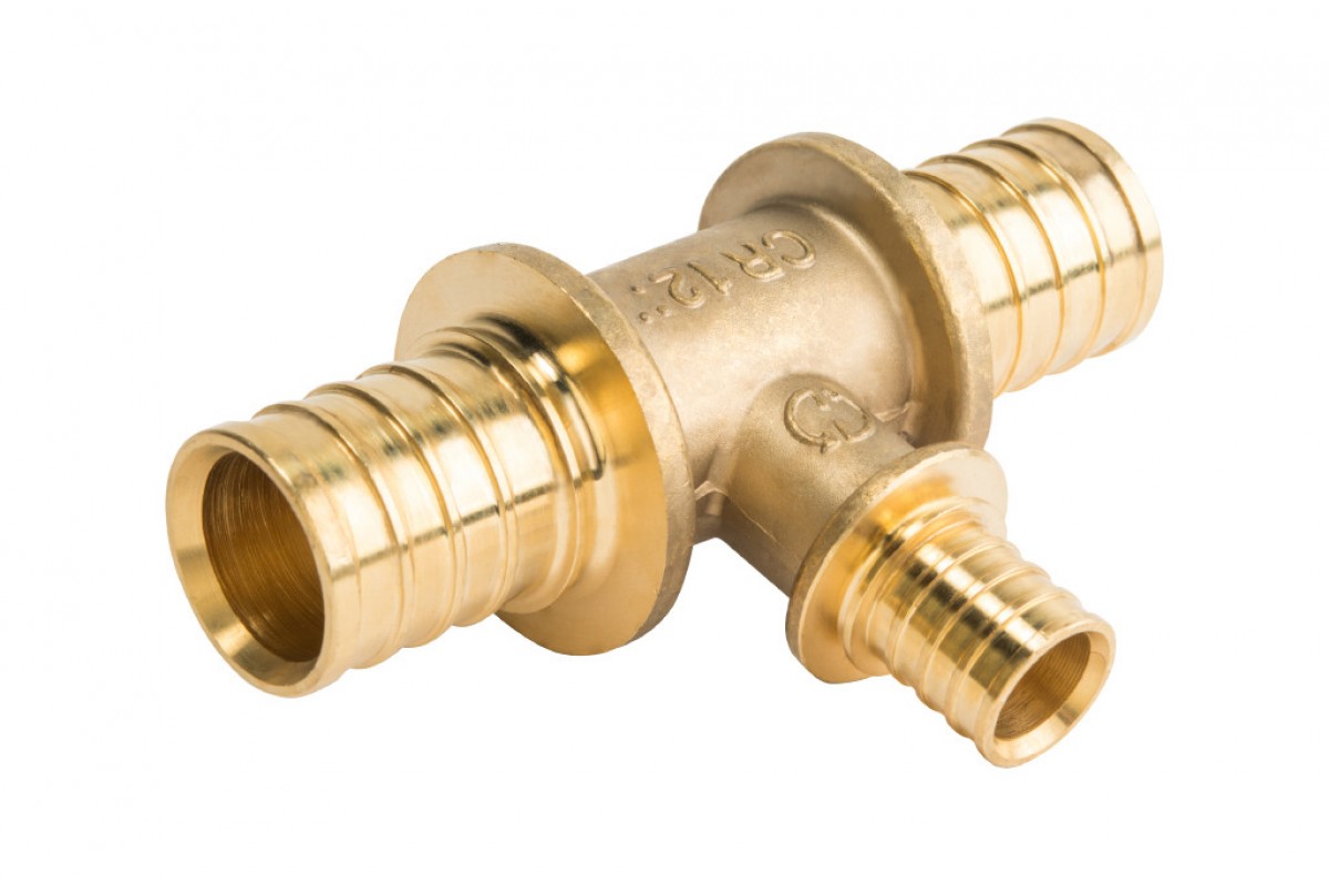 Тройник ELSEN Ø 32—20—32, латунь