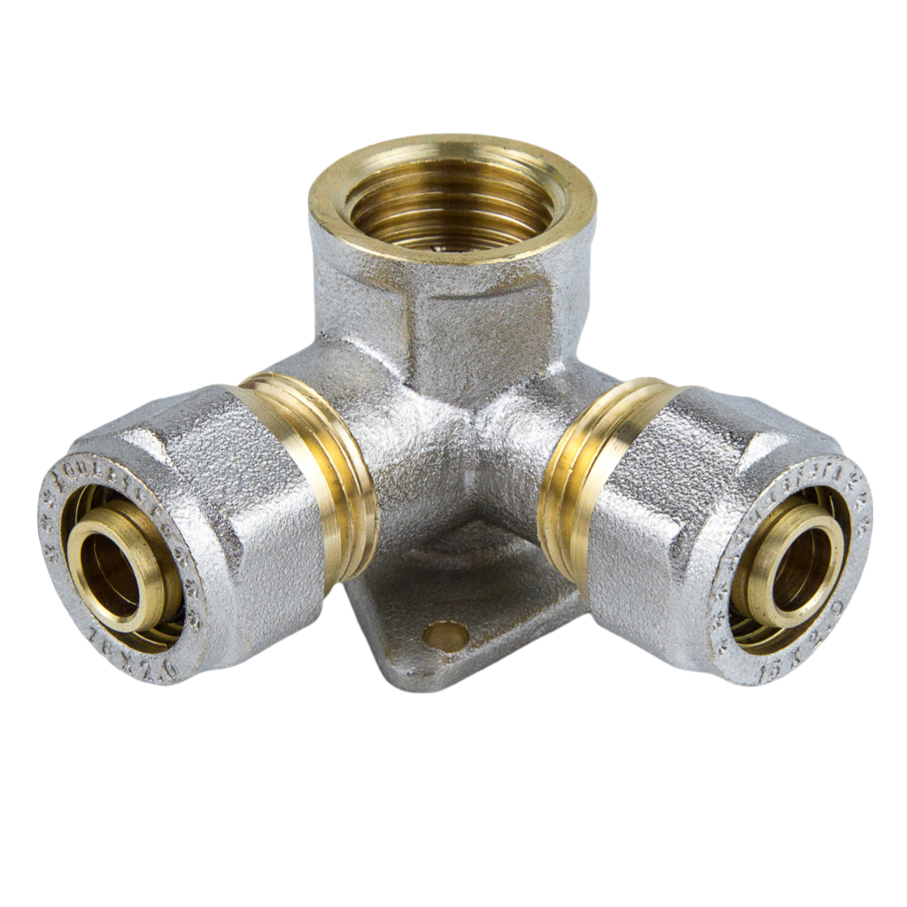 Водорозетка Aquasfera 7010 МП Дн16х1/2" х16 ВР обжим ГОСТ 32415-2013