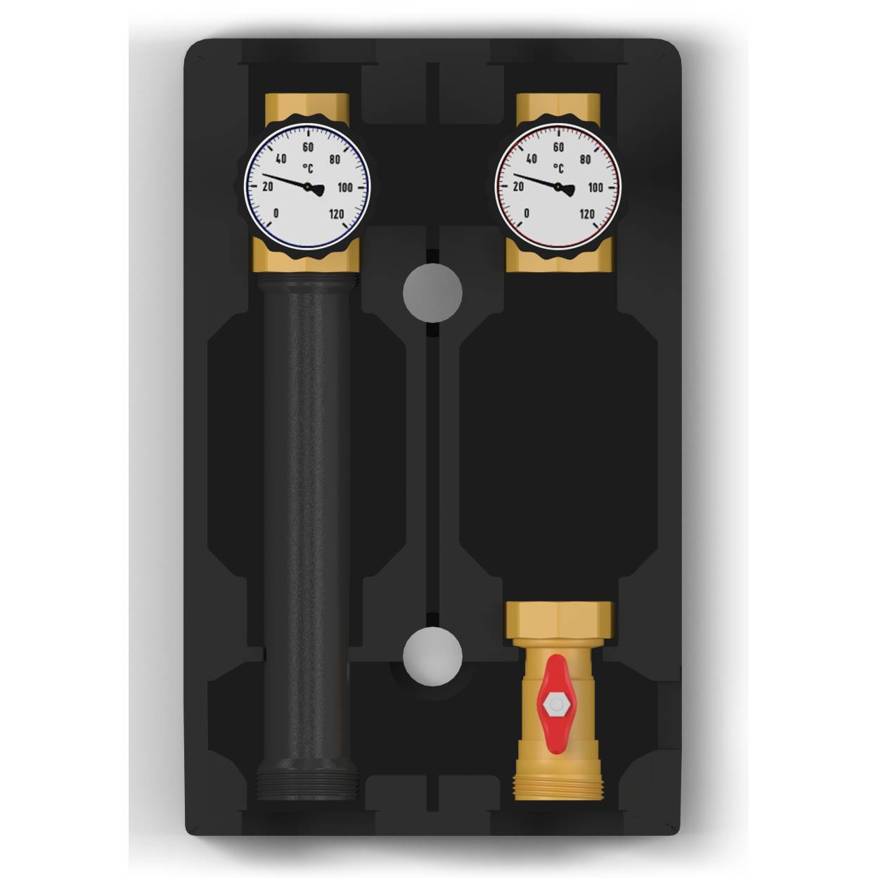 Насосная группа Royal Thermo 1" прямая (без насоса)