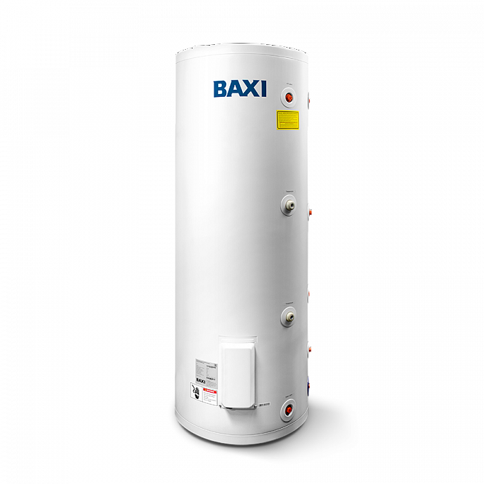 Накопительный косвенный водонагреватель Baxi UBC 250 напольный с одним теплообменником и ТЭНом