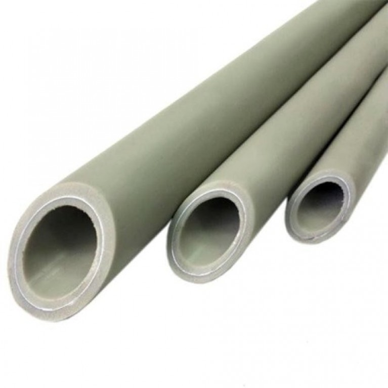 Труба VALFEX PP-R Дн25х4,2 Ру25 SDR6 90°С 4м армированная алюминием (серая)