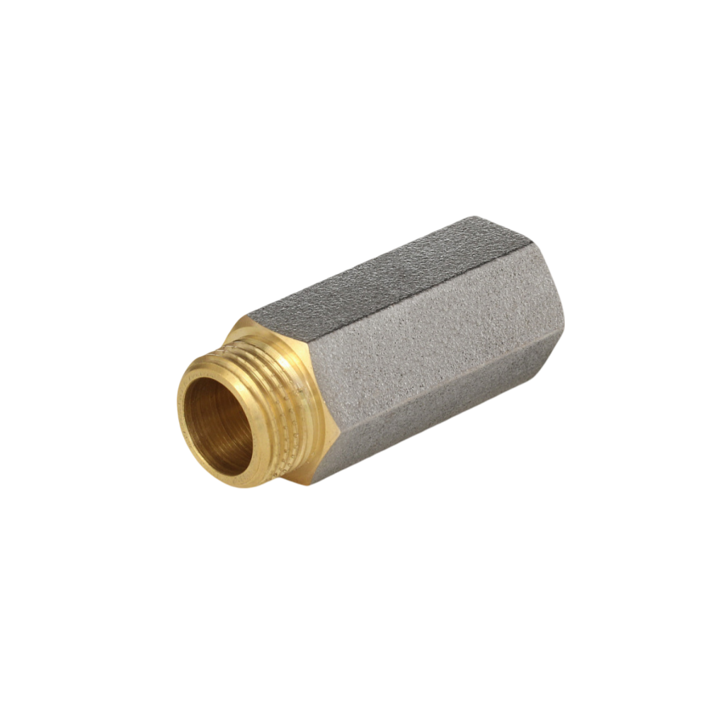 Удлинитель Aquasfera 9038 Ду15 (1/2") L=80мм ВР/НР (никель)