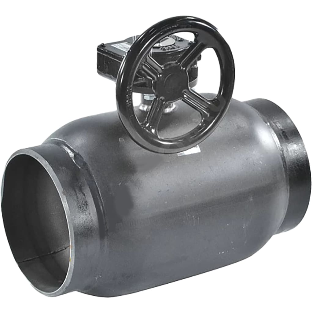 Кран шаровой FORTECA 11с67п Ду300 Ру16 L=730мм под приварку с редуктором