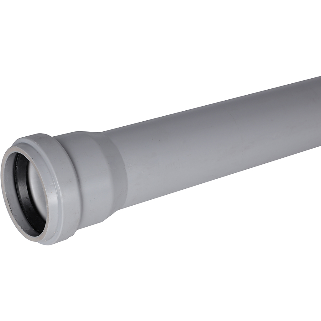 Труба канализационная STOUT 58х1000 мм бесшумная канализация