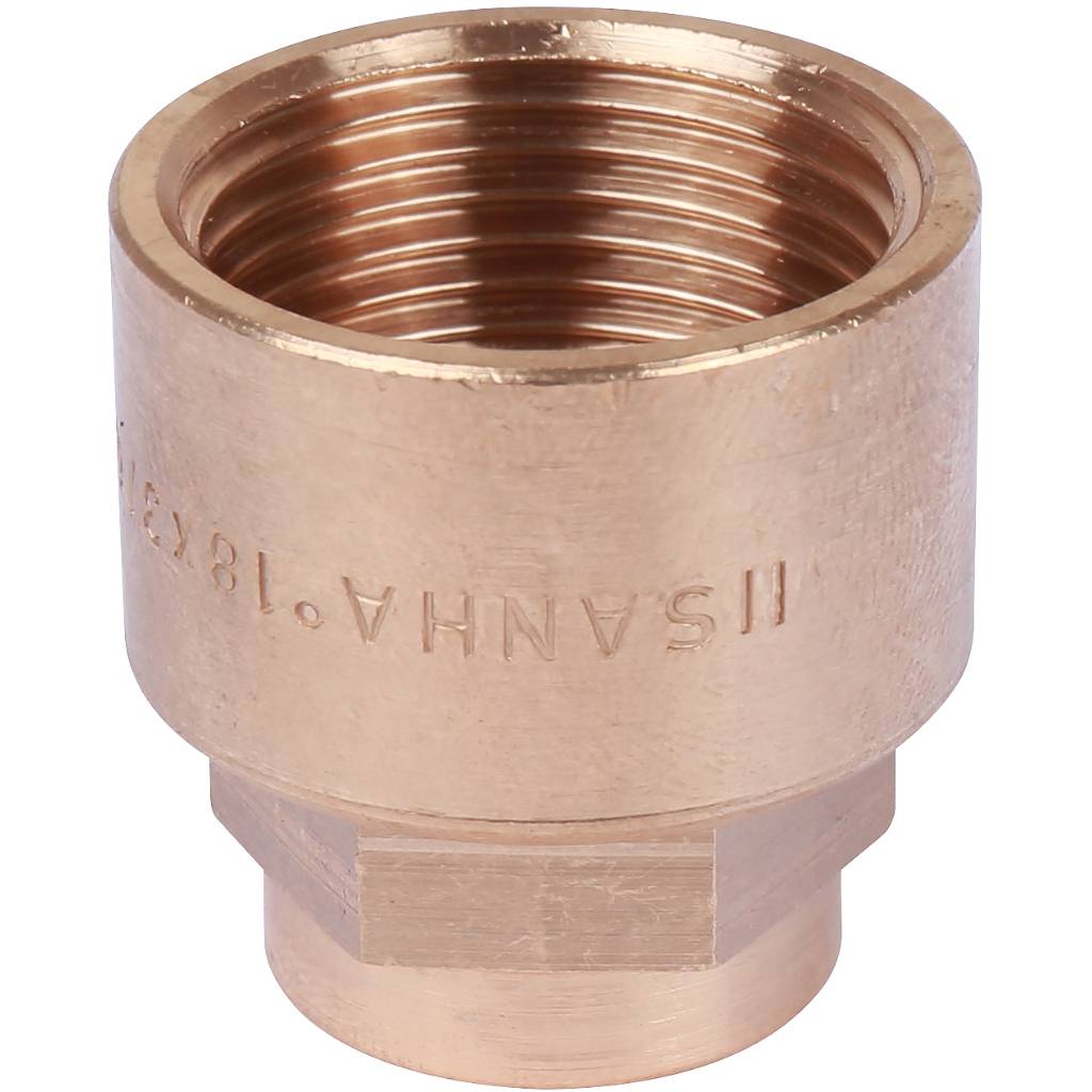 Переход Sanha 18x3/4 ВП-ВР под пайку 4270g бронза
