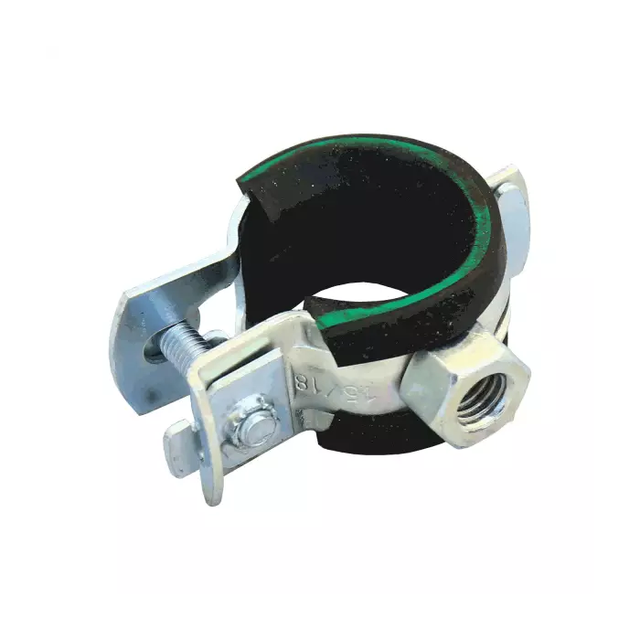 Хомут Mupro Optimal Junior Дн59-64 (2") М8 с резиновой прокладкой (оцинкованный)