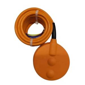 Поплавковый дренажный выключатель Vandjord KR1 S кабель 10м (оранжевый)