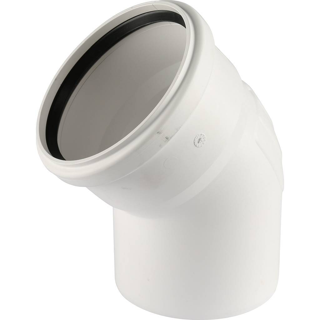 REHAU RAUPIANO PLUS Отвод диаметром 110 на 45°