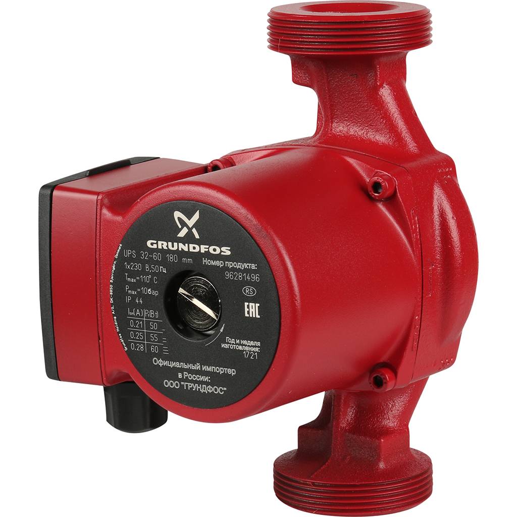 Циркуляционный насос Grundfos UPS 32-60 180 (1х230В)