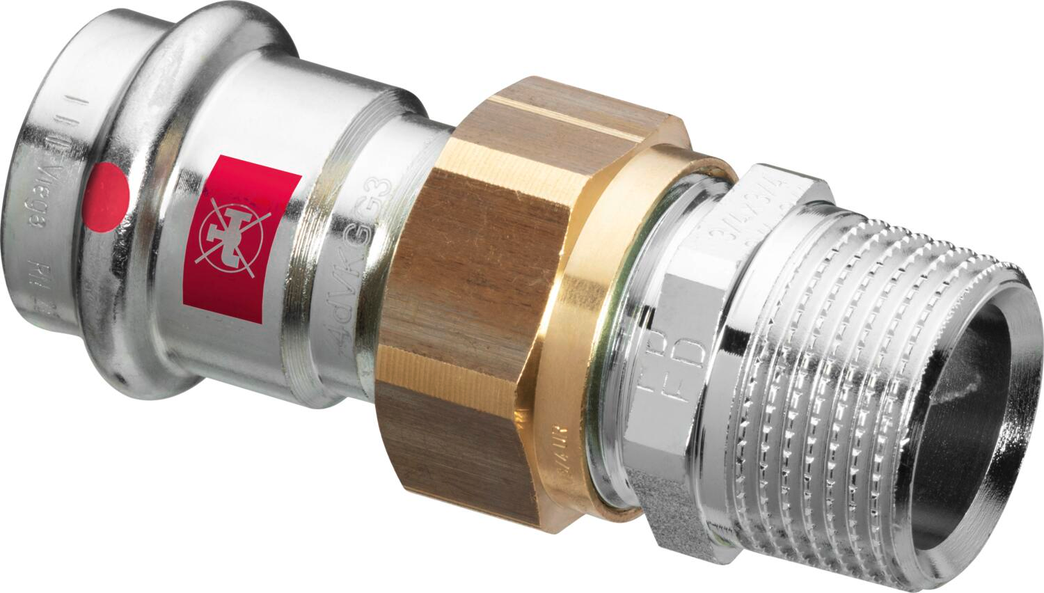 Разъемное соединение Viega Prestabo c SC-Contur 22x3/4" НР