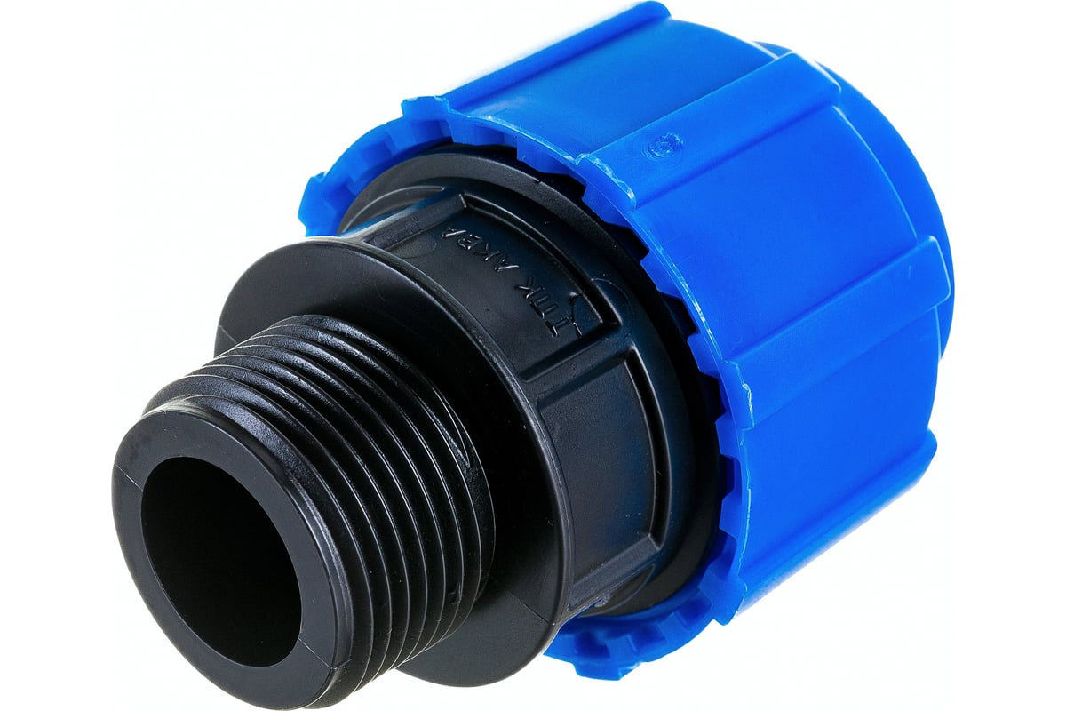 Муфта компрессионная ТПК-АКВА ПЭ Дн32х1" НР