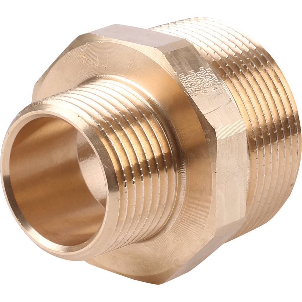 Viega 3245 Ниппель переходной НН, 11/2х1, бронза