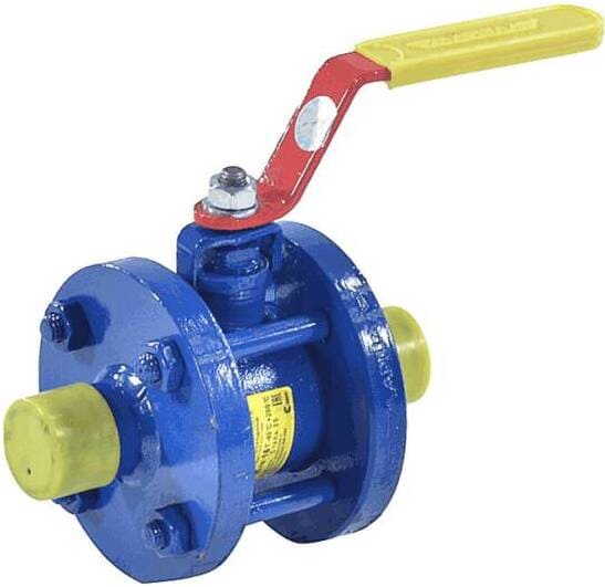 Кран шаровой Маршал 11с67п Ду100 Ру16 L=350мм под приварку полнопроходной